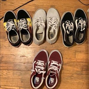 Vans sz 8 and 9
